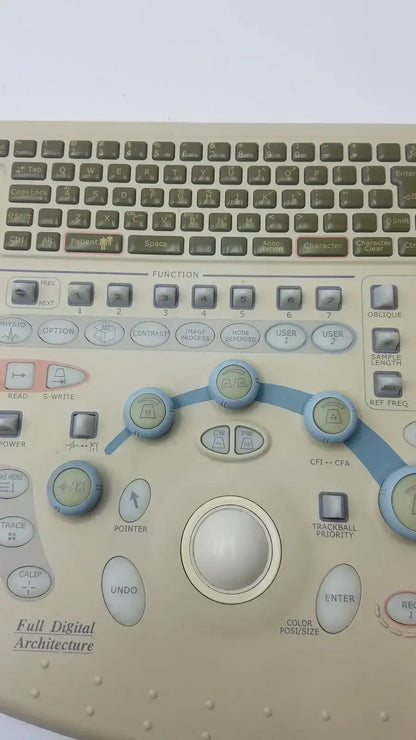Hitachi Diagnostic Ultrasound System Keyboard, P/N: KB319385-B1 Ultrasound System Keyboard, second-hand product photo 13