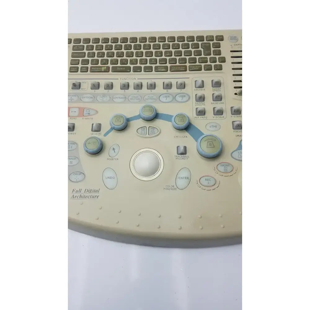 Hitachi Diagnostic Ultrasound System Keyboard, P/N: KB319385-B1 Ultrasound System Keyboard, second-hand product photo 16