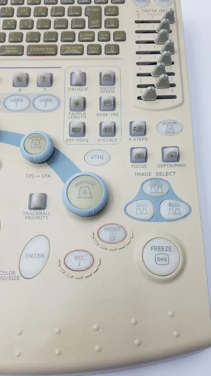 Hitachi Diagnostic Ultrasound System Keyboard, P/N: KB319385-B1 Ultrasound System Keyboard, second-hand product photo 11