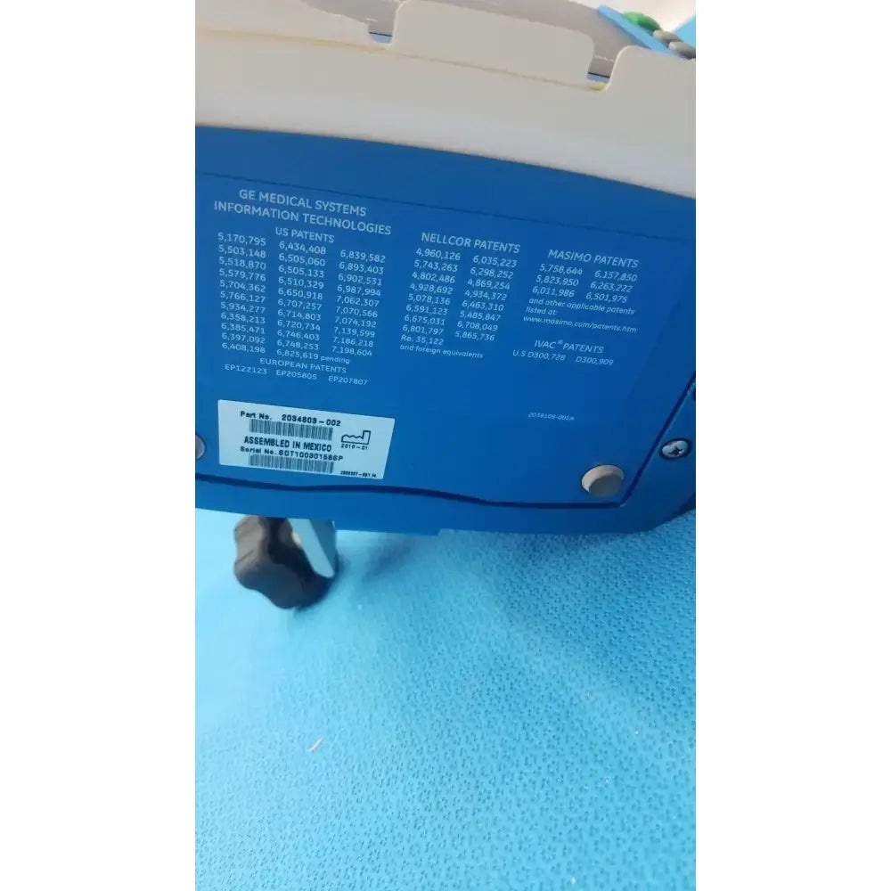 Dinamap Carescape V100-JBAC-AXAA-XX Patient Monitor Patient Monitor, second-hand product photo 9