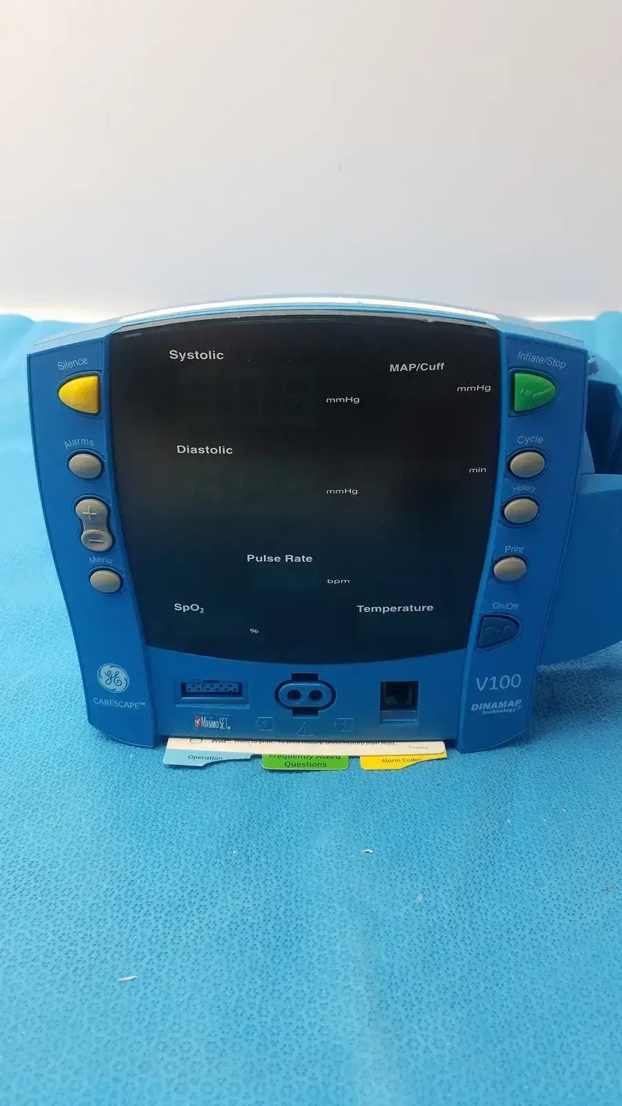 Dinamap Carescape V100-JBAC-AXAA-XX Patient Monitor Patient Monitor, second-hand product photo 7
