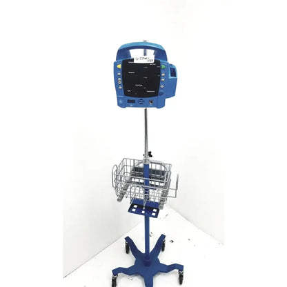 Reuse Medical Dinamap DCP400N-EN Patient Monitor 2019205-001 With Rolling Stand & Basket Other Medical & Lab Equipment, as-is (for parts) product photo 1