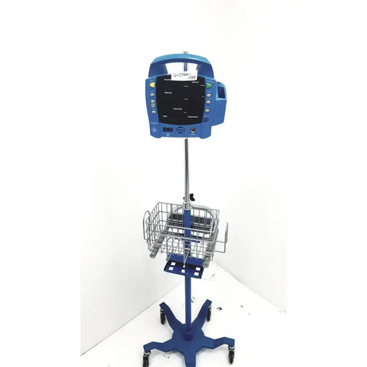 Reuse Medical Dinamap DCP400N-EN Patient Monitor 2019205-001 With Rolling Stand & Basket Other Medical & Lab Equipment, as-is (for parts) product photo 1