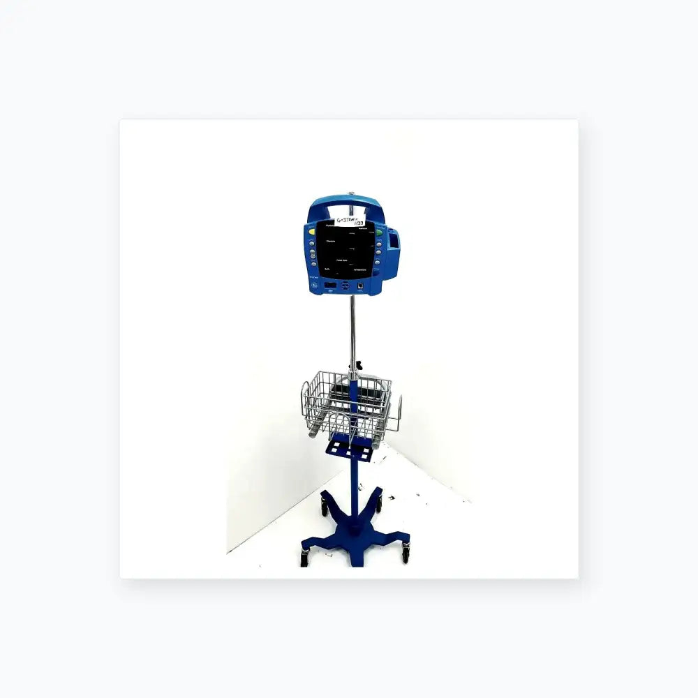 Reuse Medical Dinamap DCP400N-EN Patient Monitor 2019205-001 With Rolling Stand & Basket Other Medical & Lab Equipment, as-is (for parts) product photo 1