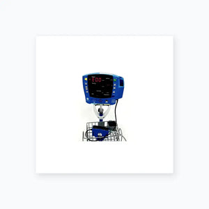 شاشات Dinamap V100 لمراقبة العلامات الحيوية مع حامل متحرك