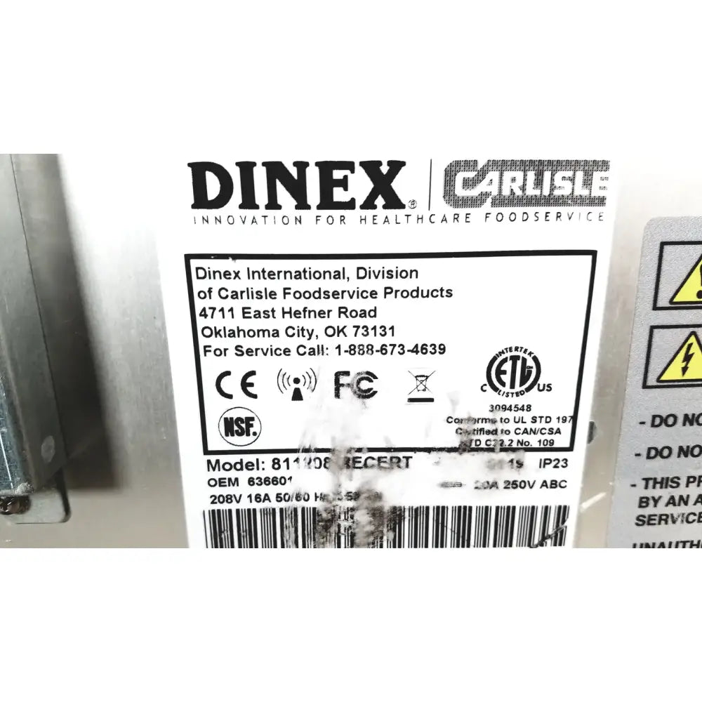 Dinex Carlisle Smart-Therm STS-II Induction Plate Base Warmer Induction Plate Base Warmer, second-hand product photo 13
