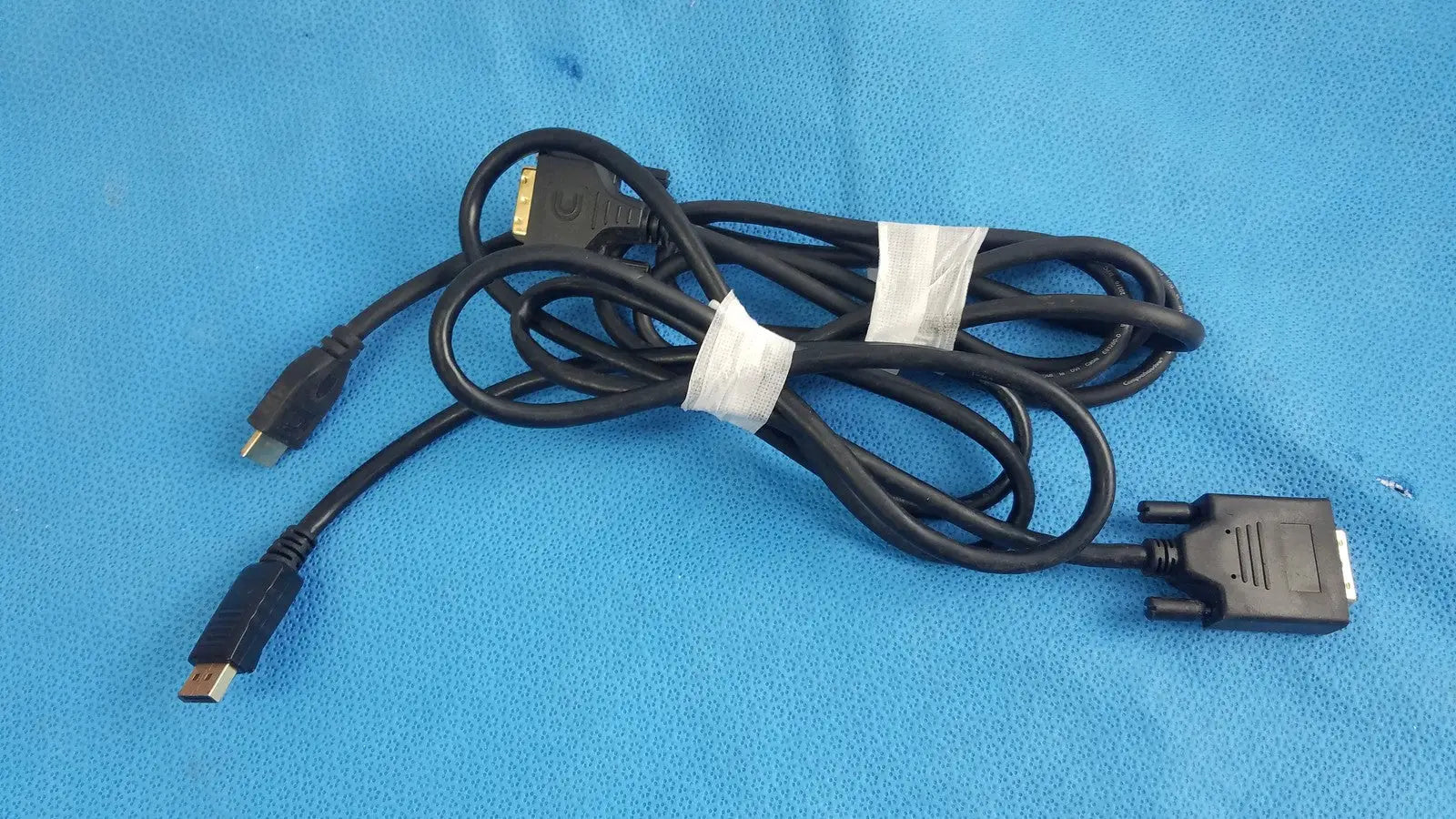 Reuse Medical DisplayPort Male to DVI-D Male Digital Video Adapter Cable Medical Cables & Cords, second-hand product photo 1