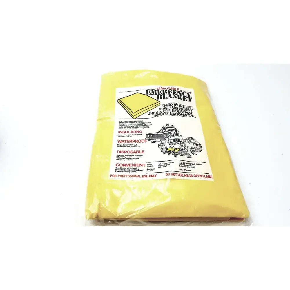 Junkin Disposable Emergency Blanket Emergency Blanket, second-hand product photo 1