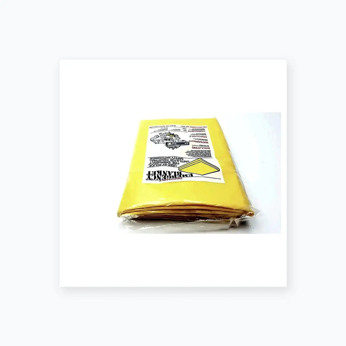 Junkin Disposable Emergency Blanket Emergency Blanket, second-hand product photo 3
