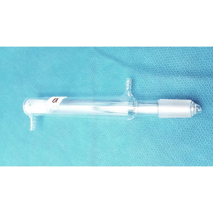 Reuse Medical Distillation Column 24/40 Joint, 200mm Length,10mm Straight Hose Connection Other Medical & Lab Glassware, second-hand product photo 1