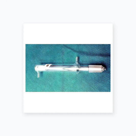 Reuse Medical Distillation Column 24/40 Joint, 200mm Length,10mm Straight Hose Connection Other Medical & Lab Glassware, second-hand product photo 1