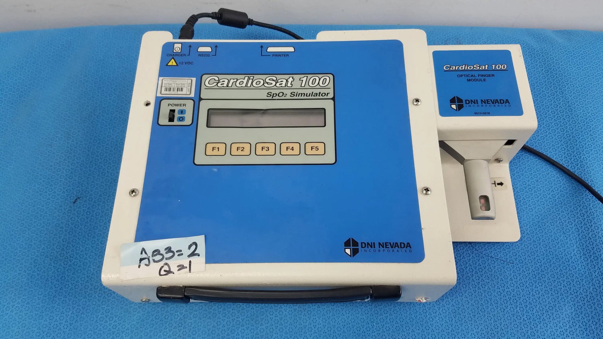 DNI Nevada CardioSat 100 Spo2 Simulator Pulse Oximeter SpO2 Simulator / Pulse Oximeter Tester, second-hand product photo 1