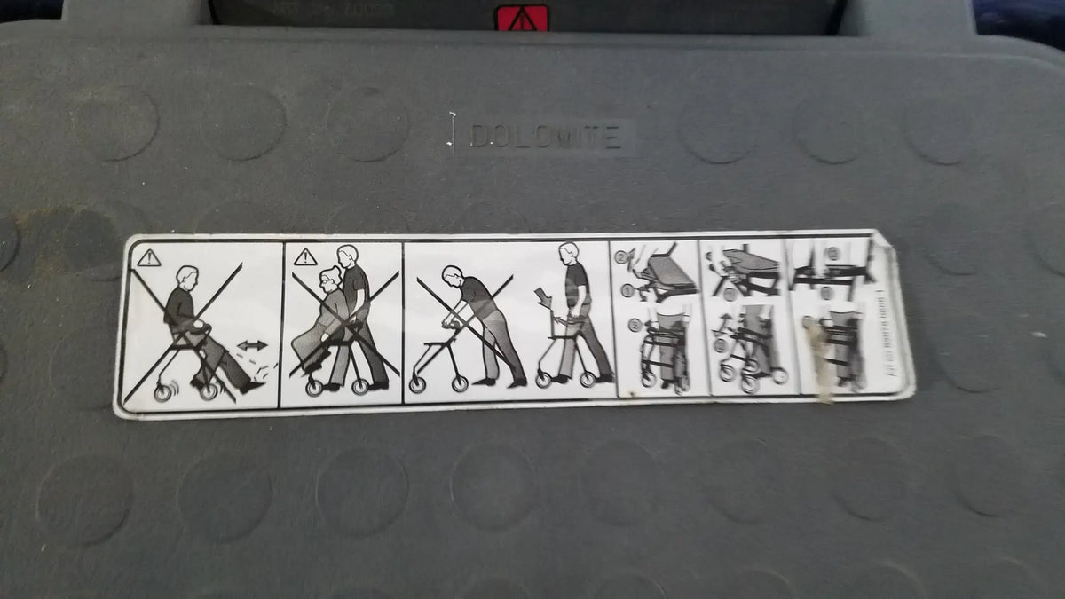 Reuse Medical Equipment Dolomite Legacy Rollator Walker Walkers, second-hand product photo 9