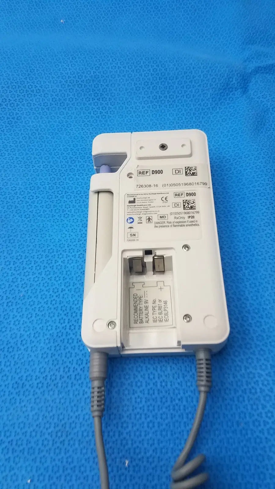 Dopplex D900 Doppler with VP4XS 4MHz Probe – Tested, As Pictured Vascular Doppler, second-hand product photo 4