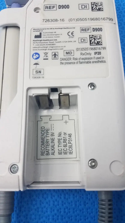 Dopplex D900 Doppler with VP4XS 4MHz Probe – Tested, As Pictured Vascular Doppler, second-hand product photo 3
