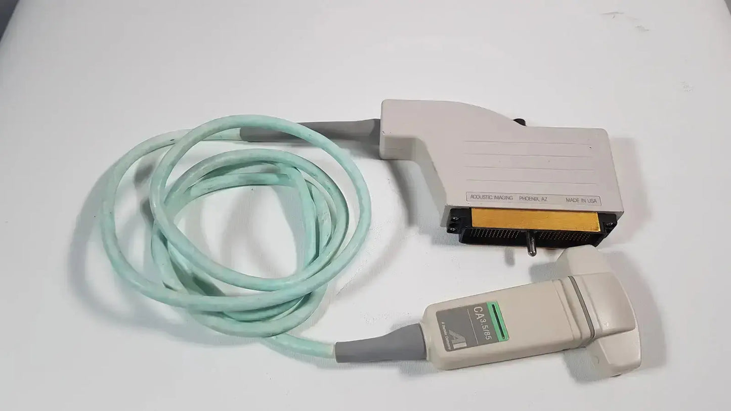 ACUSON Dornier Acoustic Imaging (AI) CA 3.5/85 Curved Array Ultrasound Transducer Ultrasound Transducer, second-hand product photo 1