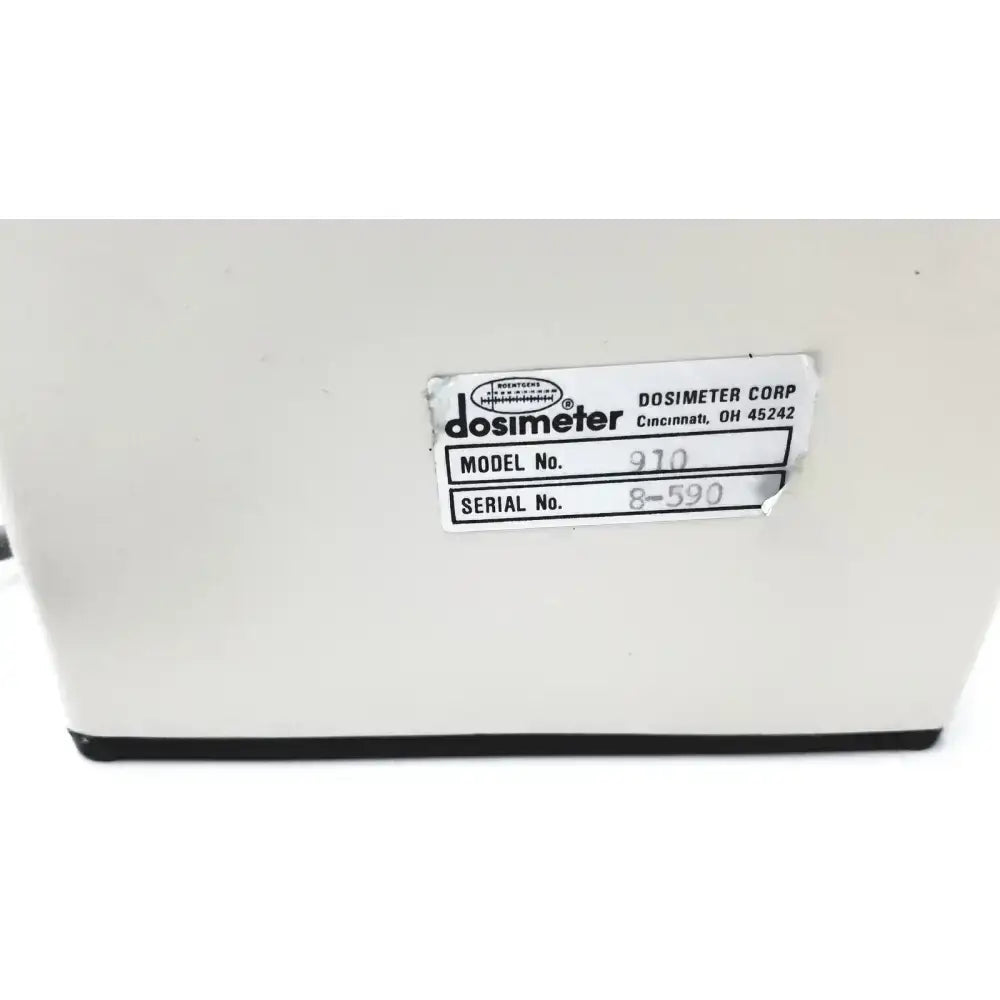 Dosimeter Corporation Model 910 Charger Dosimeter Charger, second-hand product photo 5