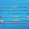 Double Ended Dental Spoon Excavator – Stainless Steel Dental Tool lot of 6