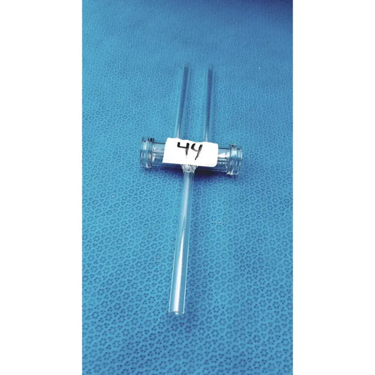 Reuse Medical Double Oblique Bore Glass Stopcock – Borosilicate, Precision-Control Valve Other Medical & Lab Equipment, second-hand product photo 1