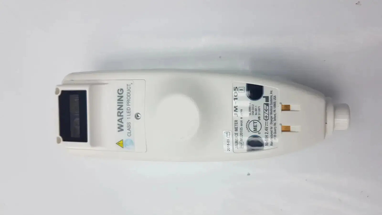 Drager Jaundice Meter JM-105 Jaundice Meter, second-hand product photo 6