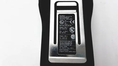 Silver rectangular usb flash drive with black label and white text for drager multi-gas monitor reuse medical device