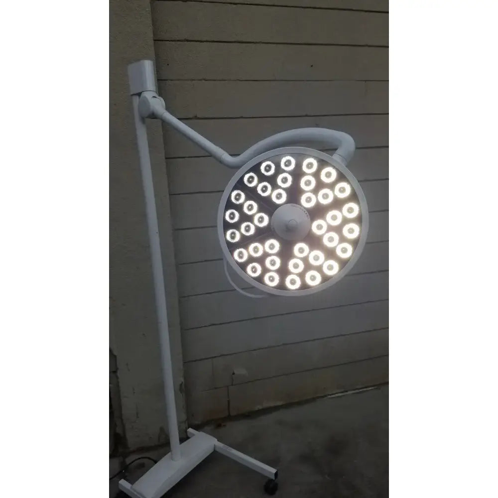 Reuse Medical DRE 061523 Medical LED Examination Procedure Light Mobile Floor Stand 100-240V Surgical & Examination Lights, second-hand product photo 1