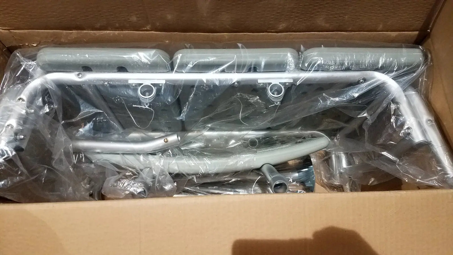 Reuse Medical Drive 12025KD-1 Heavy Duty Bariatric Plastic Seat Transfer Bench – Extra Wide Centrifuge Tubes, second-hand product photo 1