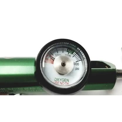 Drive Brass-Sleeved Regulator, Model: CGA 870 Oxygen Regulator, second-hand product photo 1