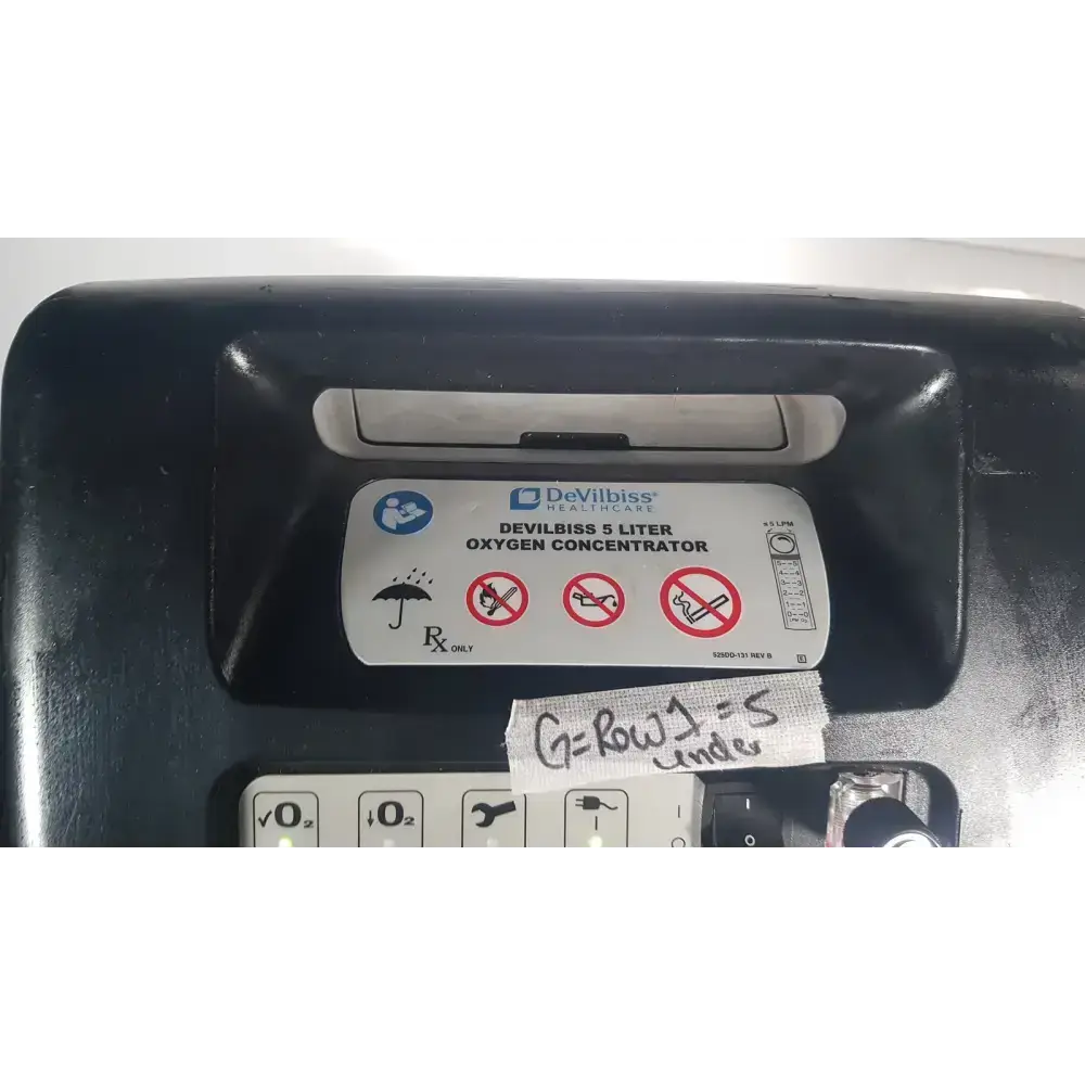 Drive DeVilbiss Ref 525DS 5 Liter Concentrator Oxygen Concentrator, second-hand product photo 2