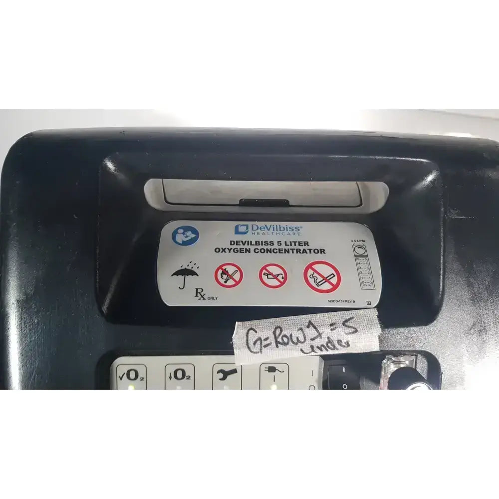 Drive DeVilbiss Ref 525DS 5 Liter Concentrator Oxygen Concentrator, second-hand product photo 2
