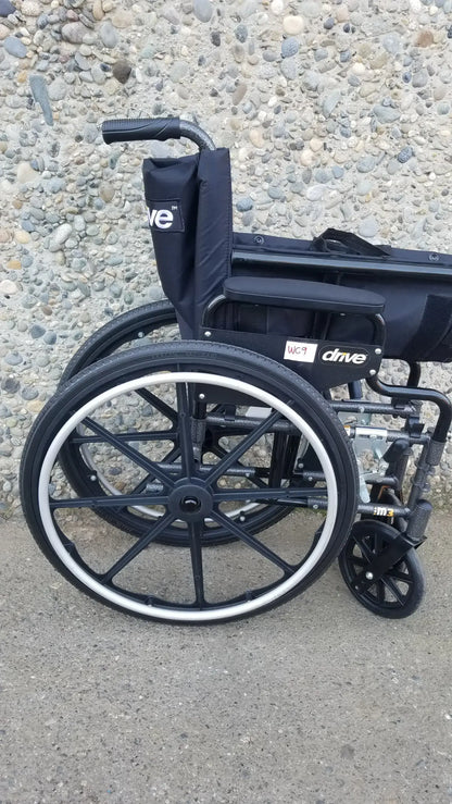 Reuse Medical Equipment Drive M3 Sport Folding Manual Wheelchair – Lightweight Design Wheelchairs, second-hand product photo 12