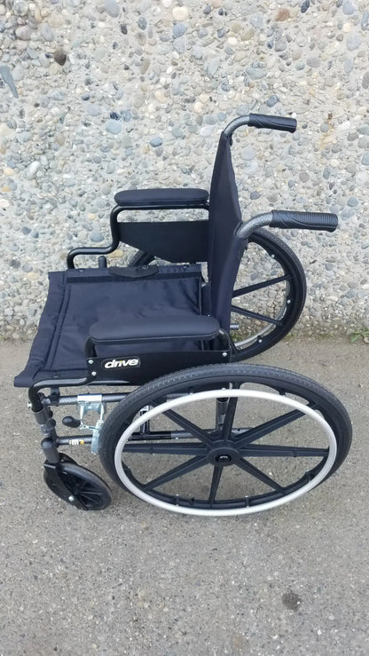 Reuse Medical Equipment Drive M3 Sport Folding Manual Wheelchair – Lightweight Design Wheelchairs, second-hand product photo 6