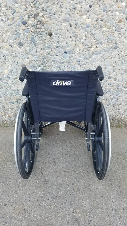 Reuse Medical Equipment Drive M3 Sport Folding Manual Wheelchair – Lightweight Design Wheelchairs, second-hand product photo 5