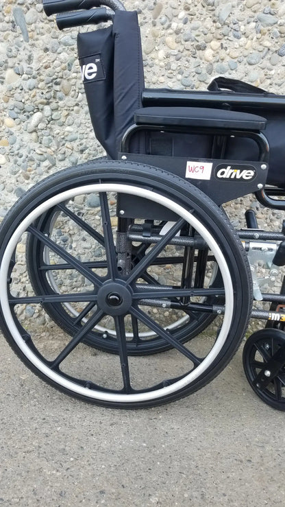 Reuse Medical Equipment Drive M3 Sport Folding Manual Wheelchair – Lightweight Design Wheelchairs, second-hand product photo 13