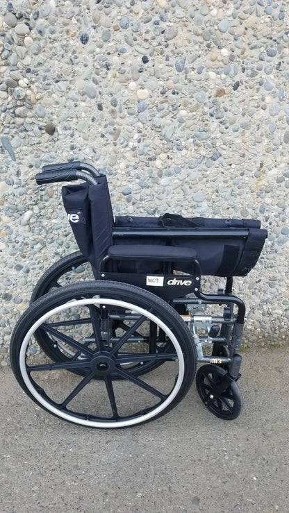 Reuse Medical Equipment Drive M3 Sport Folding Manual Wheelchair – Lightweight Design Wheelchairs, second-hand product photo 10