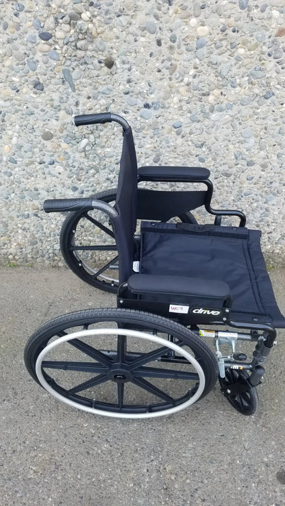 Reuse Medical Equipment Drive M3 Sport Folding Manual Wheelchair – Lightweight Design Wheelchairs, second-hand product photo 9