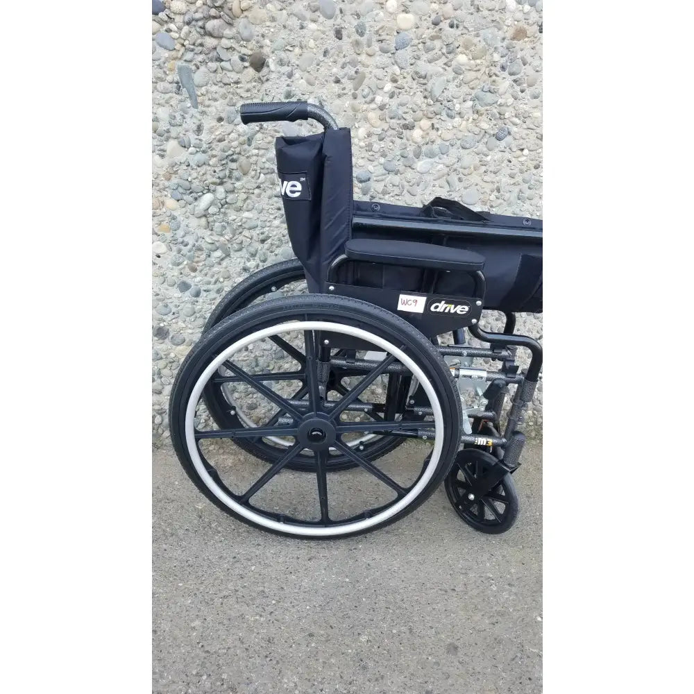 Reuse Medical Equipment Drive M3 Sport Folding Manual Wheelchair – Lightweight Design Wheelchairs, second-hand product photo 12