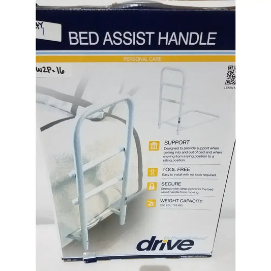 Reuse Medical Drive Medical 15064 Home Bed Assist Grab Rail – Adjustable Support Handle Centrifuge Tubes, second-hand product photo 1