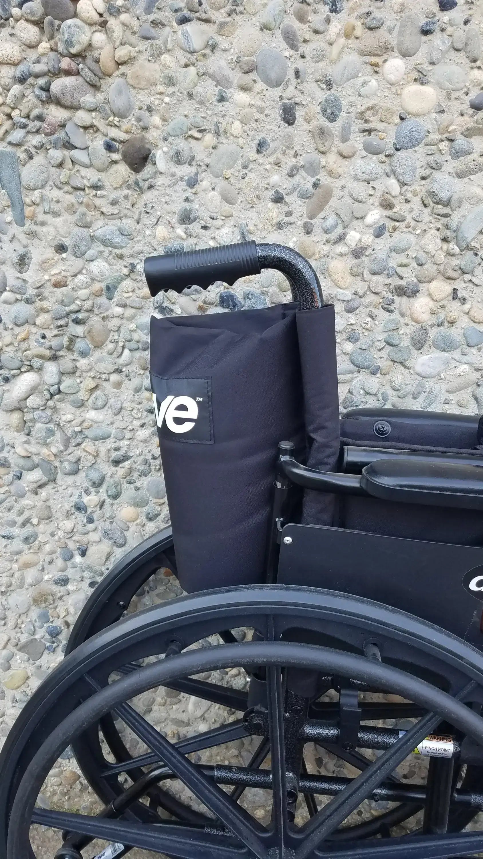 Reuse Medical Equipment Drive Medical ELR Cruiser X4 Transport Folding Wheelchair Lightweight Wheelchair, second-hand product photo 17