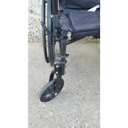 Reuse Medical Equipment Drive Medical ELR Cruiser X4 Transport Folding Wheelchair Lightweight Wheelchair, second-hand product photo 13