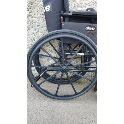 Reuse Medical Equipment Drive Medical ELR Cruiser X4 Transport Folding Wheelchair Lightweight Wheelchair, second-hand product photo 20