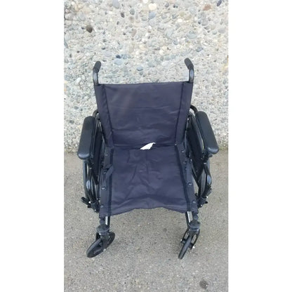 Reuse Medical Equipment Drive Medical ELR Cruiser X4 Transport Folding Wheelchair Lightweight Wheelchair, second-hand product photo 14