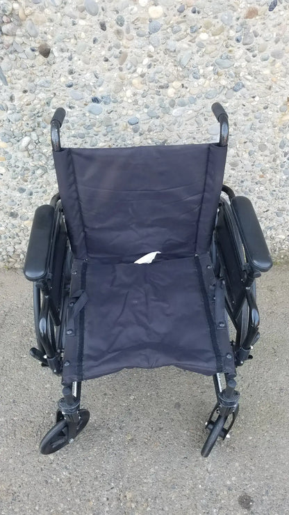 Reuse Medical Equipment Drive Medical ELR Cruiser X4 Transport Folding Wheelchair Lightweight Wheelchair, second-hand product photo 14
