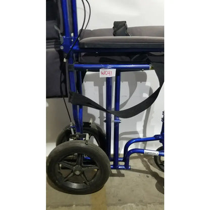 Reuse Medical Equipment Drive Medical Expedition Folding Manual Wheelchair - Lightweight Black Comfort Seat Wheelchairs, second-hand product photo 20