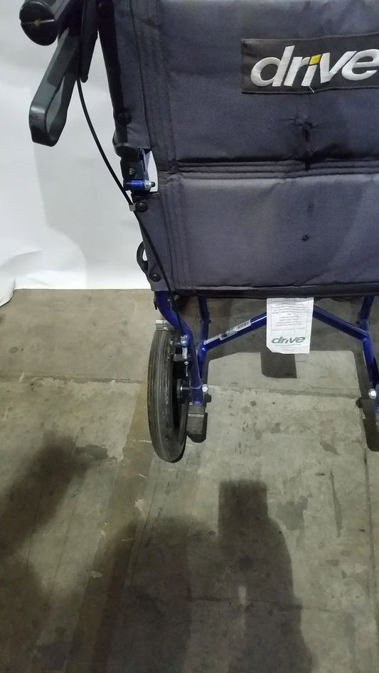 Reuse Medical Equipment Drive Medical Expedition Folding Manual Wheelchair - Lightweight Black Comfort Seat Wheelchairs, second-hand product photo 2