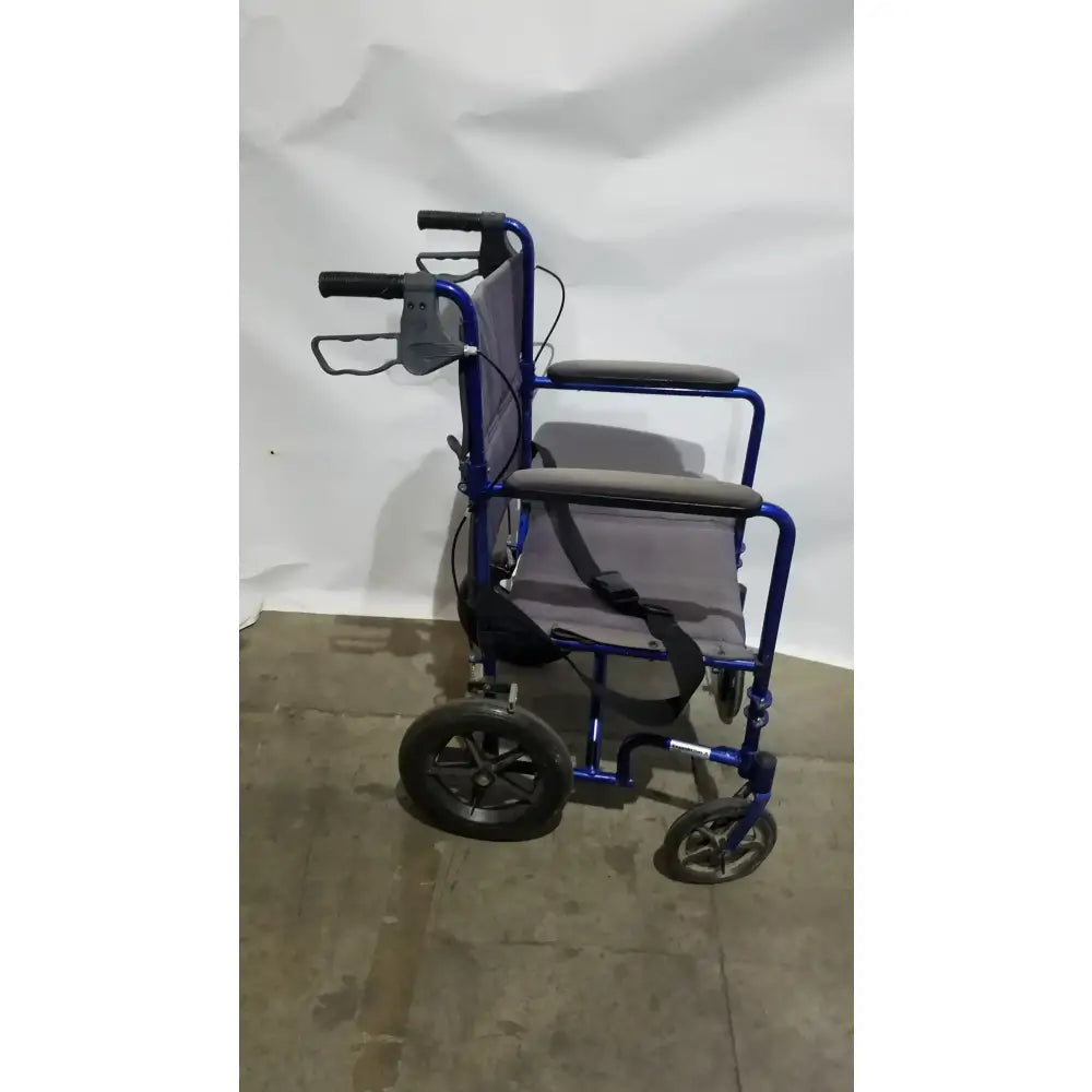 Reuse Medical Equipment Drive Medical Expedition Folding Manual Wheelchair - Lightweight Black Comfort Seat Wheelchairs, second-hand product photo 1