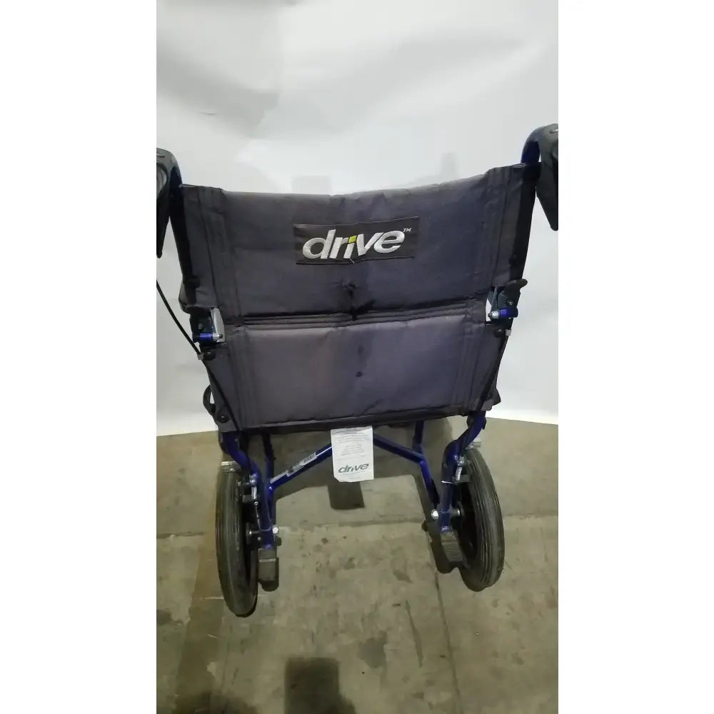 Reuse Medical Equipment Drive Medical Expedition Folding Manual Wheelchair - Lightweight Black Comfort Seat Wheelchairs, second-hand product photo 4