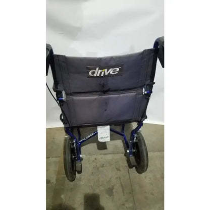 Reuse Medical Equipment Drive Medical Expedition Folding Manual Wheelchair - Lightweight Black Comfort Seat Wheelchairs, second-hand product photo 4