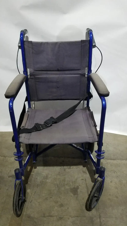 Reuse Medical Equipment Drive Medical Expedition Folding Manual Wheelchair - Lightweight Black Comfort Seat Wheelchairs, second-hand product photo 16