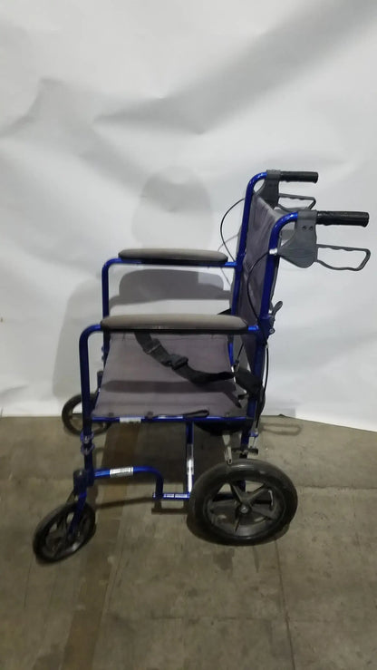 Reuse Medical Equipment Drive Medical Expedition Folding Manual Wheelchair - Lightweight Black Comfort Seat Wheelchairs, second-hand product photo 10